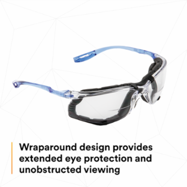 3M™ Virtua™ CCS Protective Eyewear with Foam Gasket, VC220AF Clear +2.0D Anti-Fog Lens, 20 ea/Case