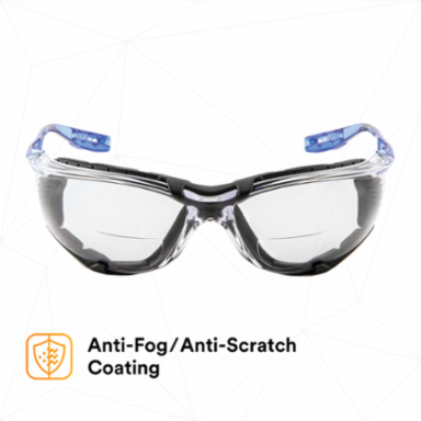 3M™ Virtua™ CCS Protective Eyewear with Foam Gasket, VC225AF Clear +2.5D Anti-Fog Lens, 20 ea/Case