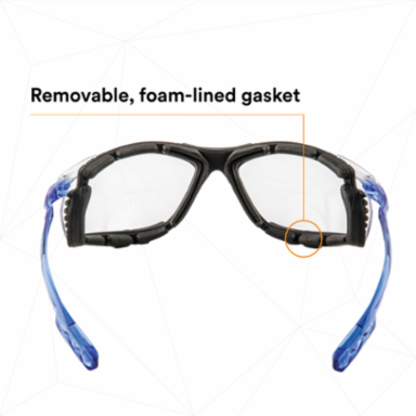 3M™ Virtua™ CCS Protective Eyewear with Foam Gasket, VC225AF Clear +2.5D Anti-Fog Lens, 20 ea/Case