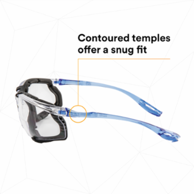 3M™ Virtua™ CCS Protective Eyewear with Foam Gasket, VC225AF Clear +2.5D Anti-Fog Lens, 20 ea/Case