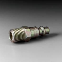 3M Versaflo Plug W-1279-2, 1/4 in Body Size, 1/4 in MPT, Industrial Interchange 2 EA/Case
