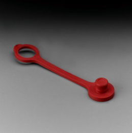 Socket Dust Cap, 3/8 Inch MPT, Red, 100 CFM Capacity