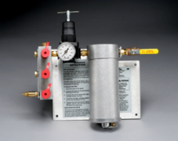 3M™ Compressed Air Filter and Regulator Panel W-2806/07006(AAD), 50 cfm,3-5 outlets 1 EA/Case