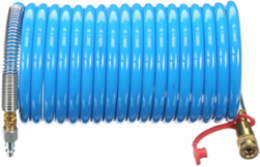 3M™ Supplied Air Hose W-2929-25, 25 ft, 3/8 in ID, Industrial Interchange Fittings, High Pressure, Coiled 1 EA/Case
