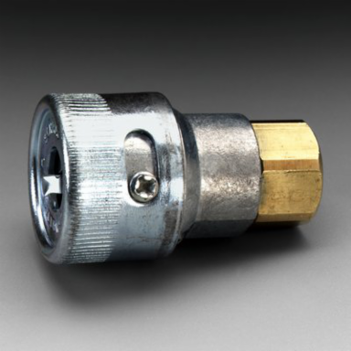 Socket, 1/4 Inch Body Size, 1/4 Inch FPT, High Pressure Brass Fitting
