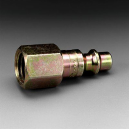 High Pressure Hose Plug 1/4 Inch FPT, Brass Fitting, For Supplied Air Helmets