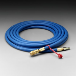 3M Supplied Air Hose W-9435-100/07012(AAD), 100 ft, 3/8 in ID, Industrial Interchange Fittings, High Pressure 1/Case