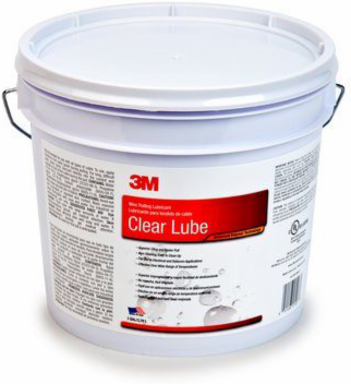 Clear Wire Pulling Lubricant, 1 Gallon, Gel, 20-120°F Operating Temperature