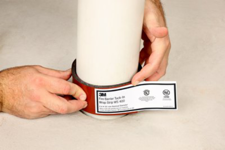 3M Fire Barrier Tuck-In Wrap Strip WS 300, 3 in, 24/case