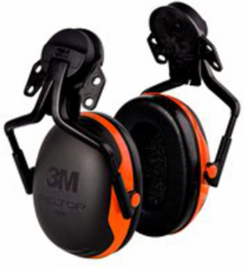 3M PELTOR Earmuffs X1P5E, Forestry Orange, 10 EA/Case