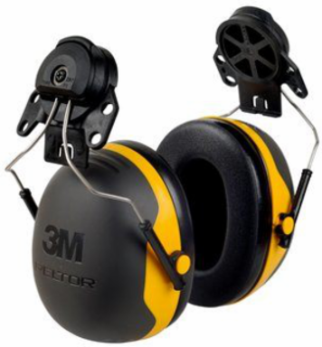 3M PELTOR X2 Earmuffs X2P3E/37276(AAD), Hard Hat Attached, 10 EA/Case