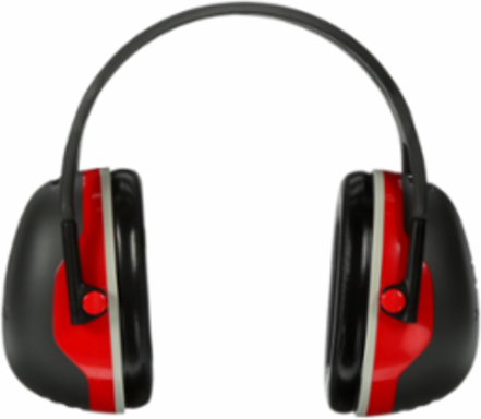 3M™ PELTOR™ X3 Earmuffs X3A/37272(AAD), Over-the-Head, 10 EA/Case