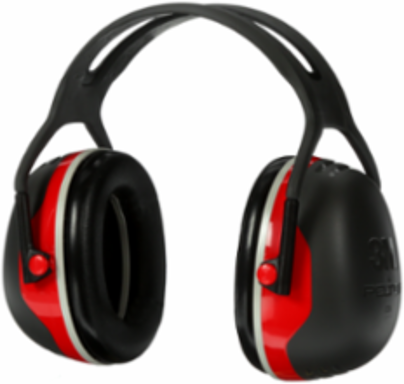 3M™ PELTOR™ X3 Earmuffs X3A/37272(AAD), Over-the-Head, 10 EA/Case