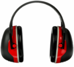 3M™ PELTOR™ X3 Earmuffs X3A/37272(AAD), Over-the-Head, 10 EA/Case