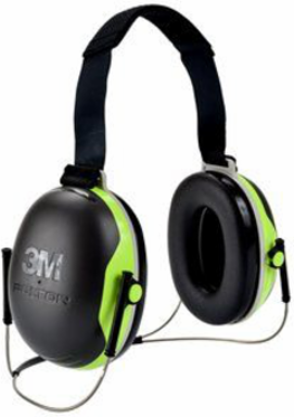 3M PELTOR X4 Earmuffs X4B, Behind-the-Head, 10 EA/Case