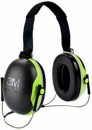 3M PELTOR X4 Earmuffs X4B, Behind-the-Head, 10 EA/Case