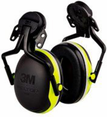 3M PELTOR Hard Hat Attached Electrically Insulated Earmuffs X4P5E, 10 EA/Case