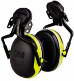 3M PELTOR Hard Hat Attached Electrically Insulated Earmuffs X4P5E, 10 EA/Case