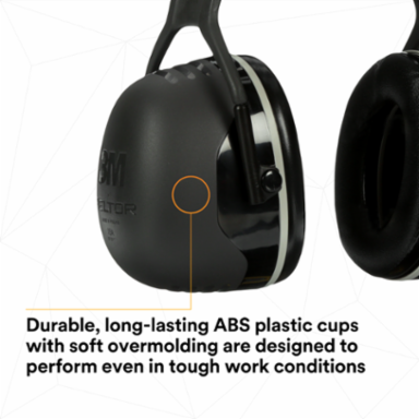 3M™ PELTOR™ Over-the-Head Earmuffs X5A, 10/Case