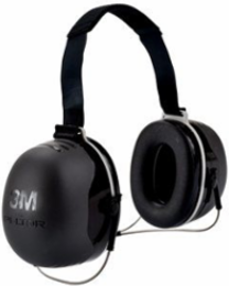 3M PELTOR X5 Earmuffs X5B, Behind-the-Head, 10 EA/Case