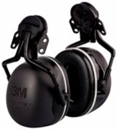 3M PELTOR Hard Hat Attached Electrically Insulated Earmuffs X5P5E, 10 EA/Case