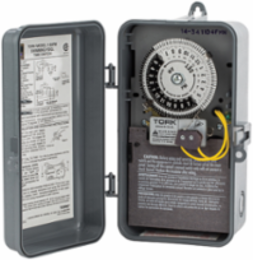 24 Hour Timer 40A 208-277V DPST w/FM Outd