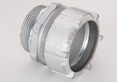 2-1/2" Malleable Iron Rigid Compression Connectors