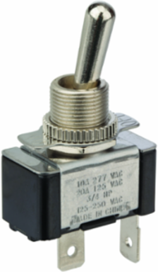 Toggle Switch Bat SPST On-Off 20 Amp