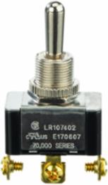 Toggle Switch Momen SPST (On)-Off-(On)