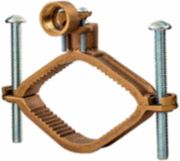 Bronze Ground Clamp for Rigid Conduit, 2-1/2″ to 4″ Pipe, 1/2″ Hub