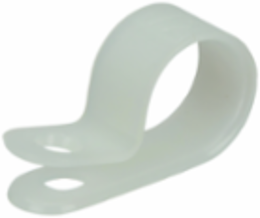 Standard Duty Nylon Cable Clamps - Natural