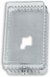 UNIVERSAL GUARD IN CLEAR PLASTIC 6X3X3 IN.