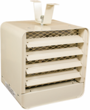 ECONOMICAL UNIT HEATER 3000/2250W 240/208V ALMOND, OPEN COIL ELEMENTS, STAT 1P