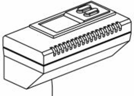 REPLACEMENT THERMOSTAT FOR EUROPEAN-STYLE CONVECTOR ALMOND