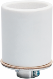 Medium Base Lampholder White, Porcelain, Keyless, UL & CSA Listed