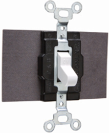 Manual Poke-Thru Controller, White - ADA Compliant, UL Listed, Multiple Finishes