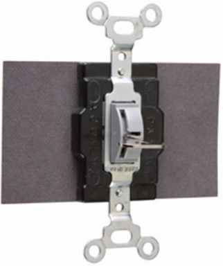 Locking Manual Controller, 15A, 120/277VAC, 3.281 Inch Height, Gray