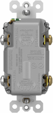 Radiant Tamper-Resistant 20A GFCI Outlet with USB, Black, 1.73 Inch Width, 4.2 Inch Height