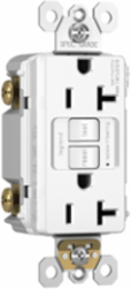 20A 125V Self-Test Tamper-Resistant GFCI Receptacle, White