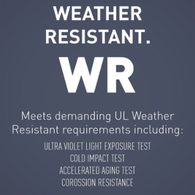 Tamper-Resistant Weather-Resistant 20A GFCI Outlet with USB Ports, Black, 4.2 Inch Height