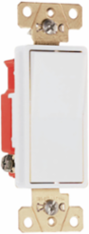20A 120V/277V 3-Way Decorator Paddle Switch, White, 4.2 Inch Height