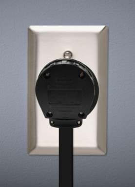 50 Amp NEMA 14-50R Flush Mount Electrical Outlet for Ranges, Dryers, EV Chargers