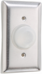 Weatherproof Stainless Steel Cover 4.5 Inch Height, 2.75 Inch Width, UL Listed