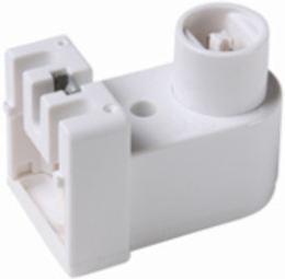 Pedestal Fluorescent Lampholder, White for T-12 Lamps