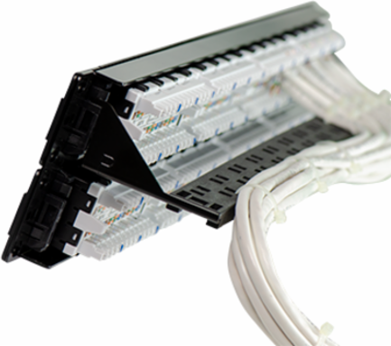 Cat 6 48-Port Rack Mount Patch Panel 48845CC6