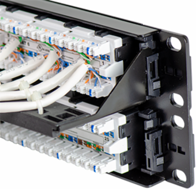 Cat 6 48-Port Rack Mount Patch Panel 48845CC6