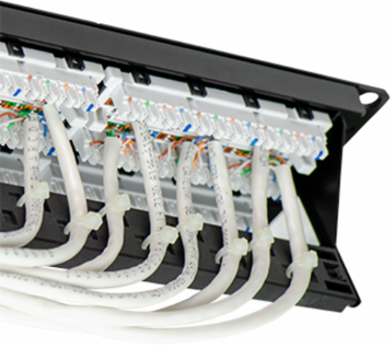 Cat 6 48-Port Rack Mount Patch Panel 48845CC6