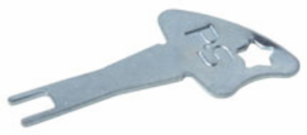 Momentary Contact Switch Key for Heavy Duty Locking Switch, 1.7 Inch Length