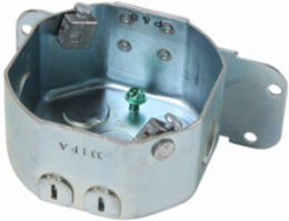 Side Mount Deep Box, 21 Cubic Inch Volume, 2 Inch Depth, UL Listed