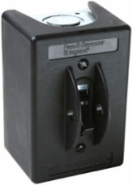 Double Pole AC Manual Motor Controller - 30A Max, 20HP, 2.8 Inch Depth